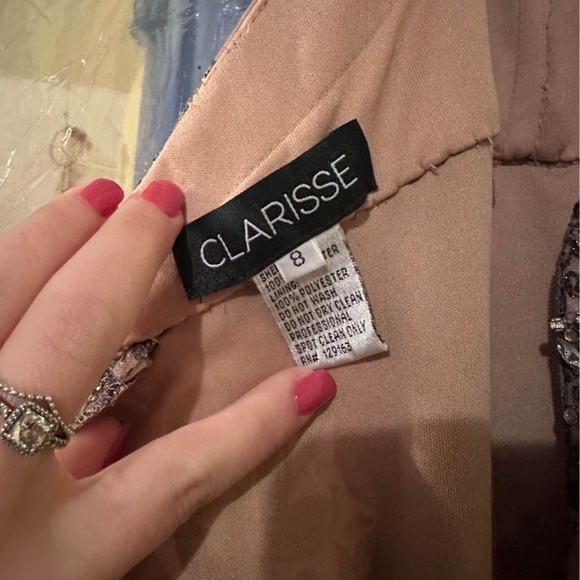 Clarisse Prom Dress Never Worn Size 8 - Picture 5 of 8